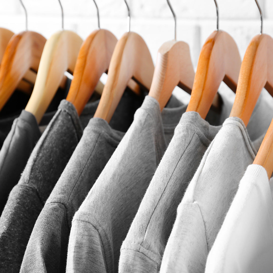 Rayon de T-Shirts Blancs et Gris