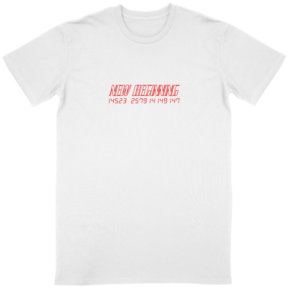 T-Shirt Unisexe New Beginning - Léon The Singer
