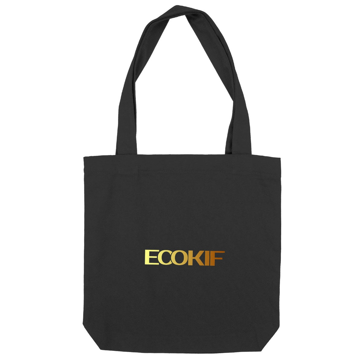 Totebag Noir U2 - Ecokif Unique
